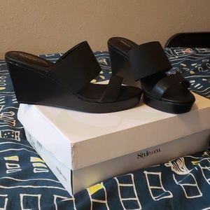 Style & CO. size 8 black sandal